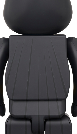 BEARBRICK BATMAN (BATMAN HUSH BLACK Ver.) 100% & 400%