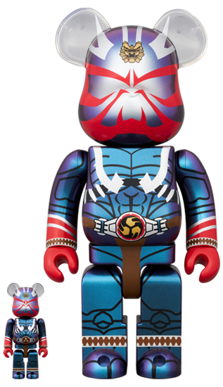 BEARBRICK 仮面 響鬼 ライダー 100% & 400%