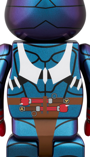 BEARBRICK 仮面 響鬼 ライダー 100% & 400%