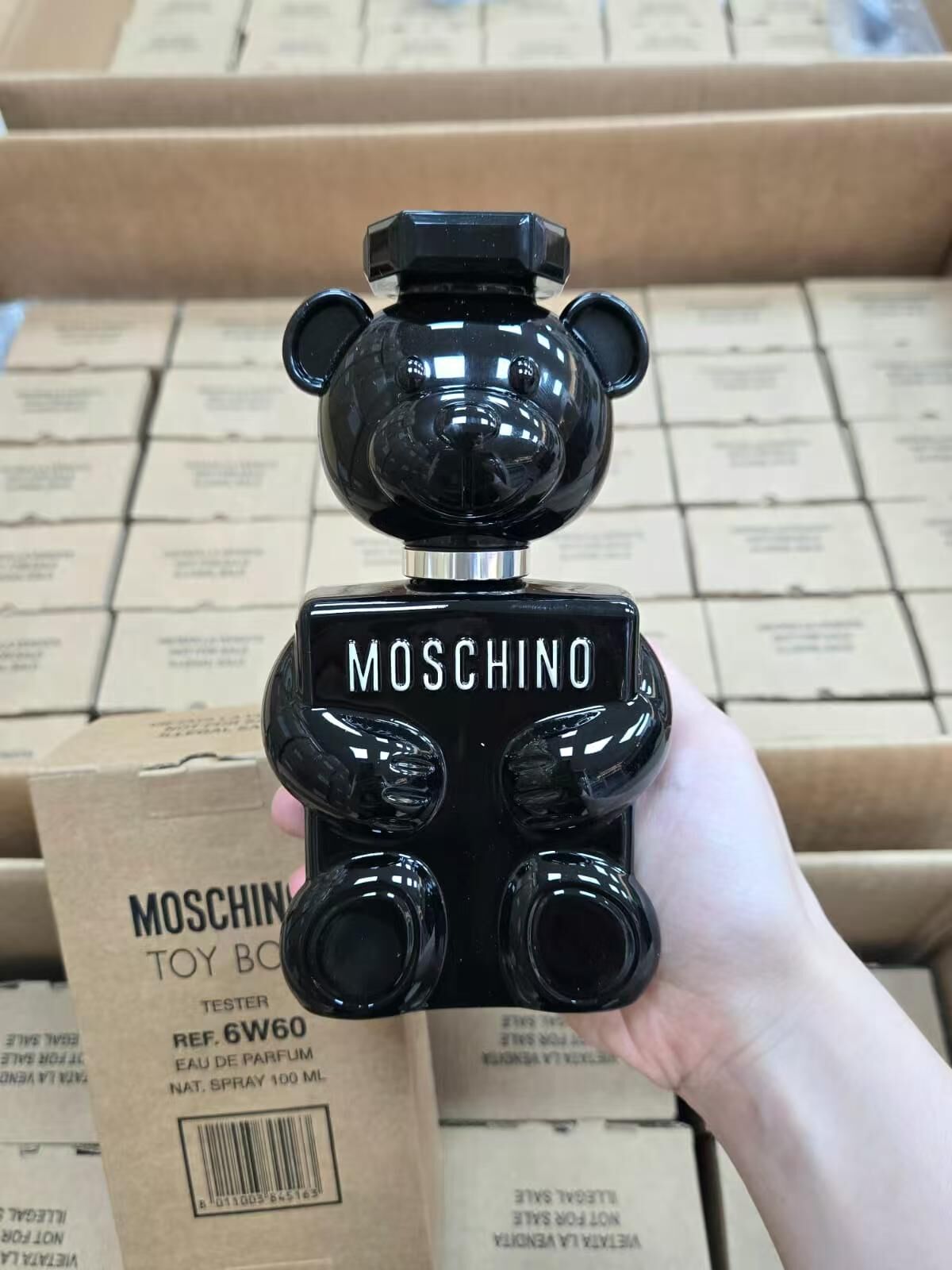 Moschino 黑小熊香水EDP.100ML簡装(有蓋) -T