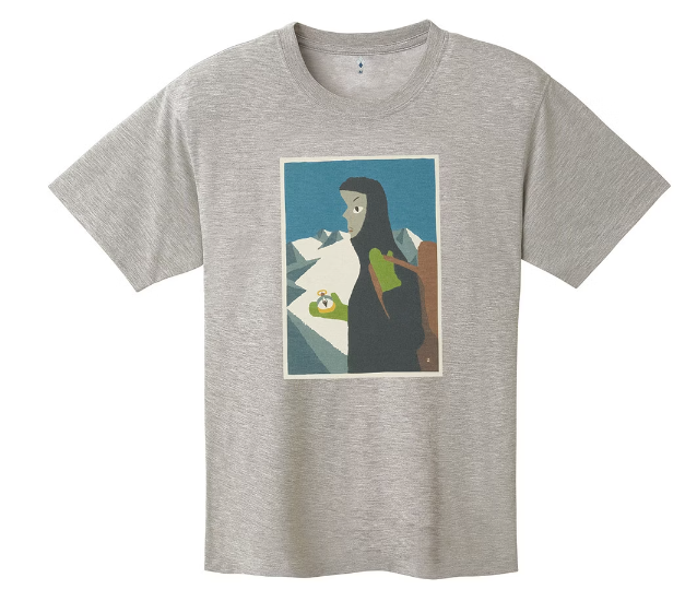 Montbell - 男裝WIC.T TOUHAN NO MAE短袖T-shirt