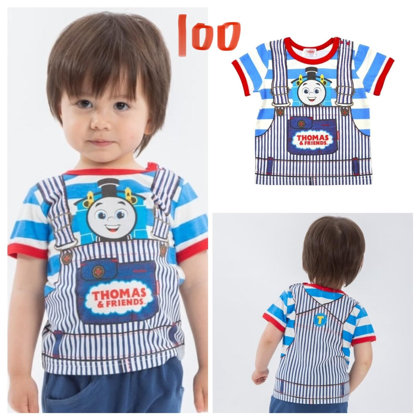 (現貨) 日本直送Thomas火車童裝衫仔 (Size 100)