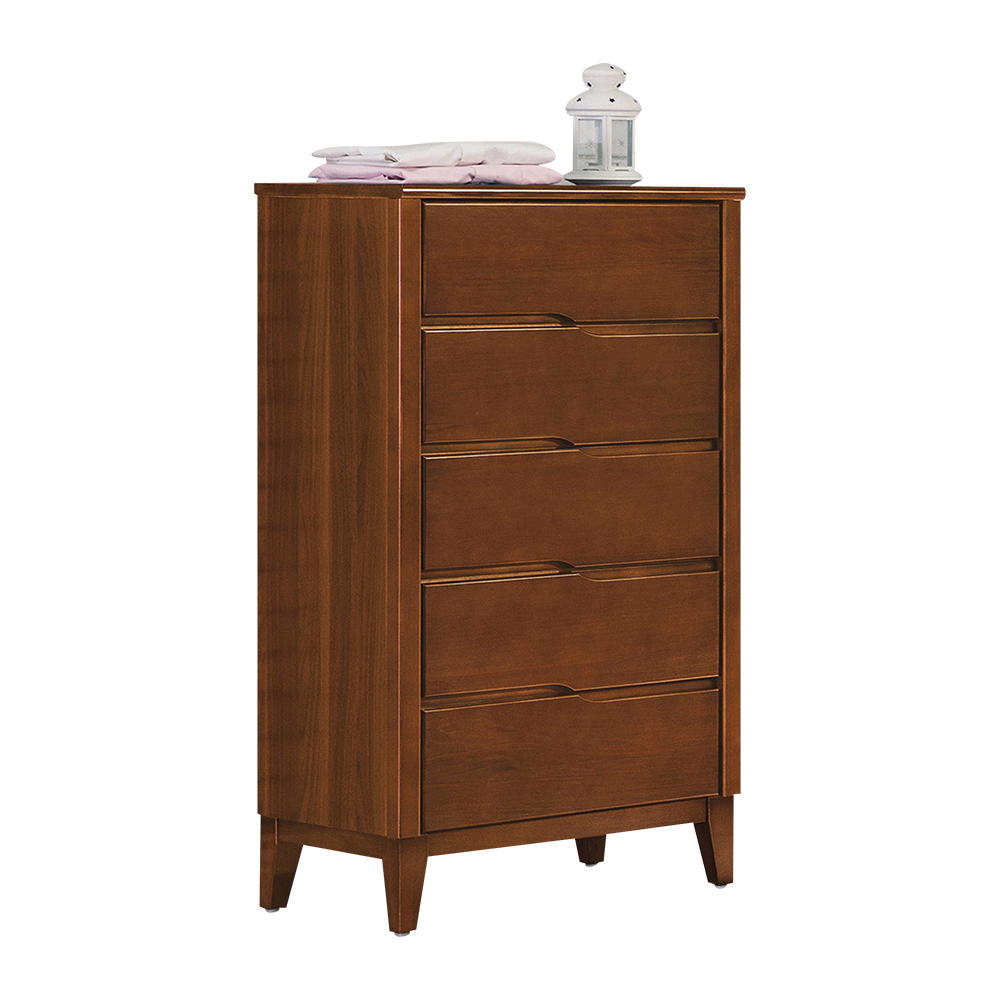 麥森2尺實木五斗櫃/五抽收納櫃/置物櫃