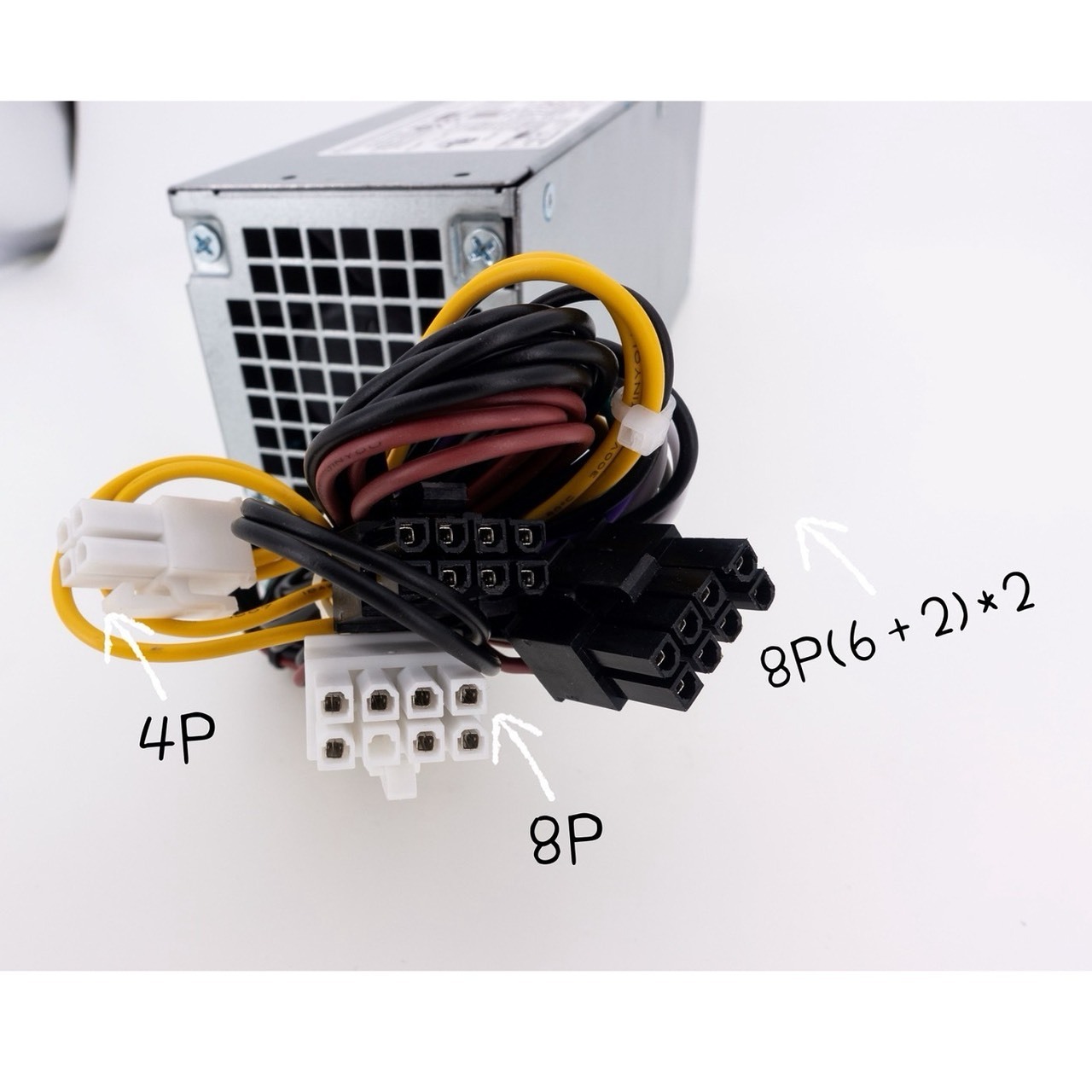 Dell OptiPlex 500W 8P+4P 電源供應器