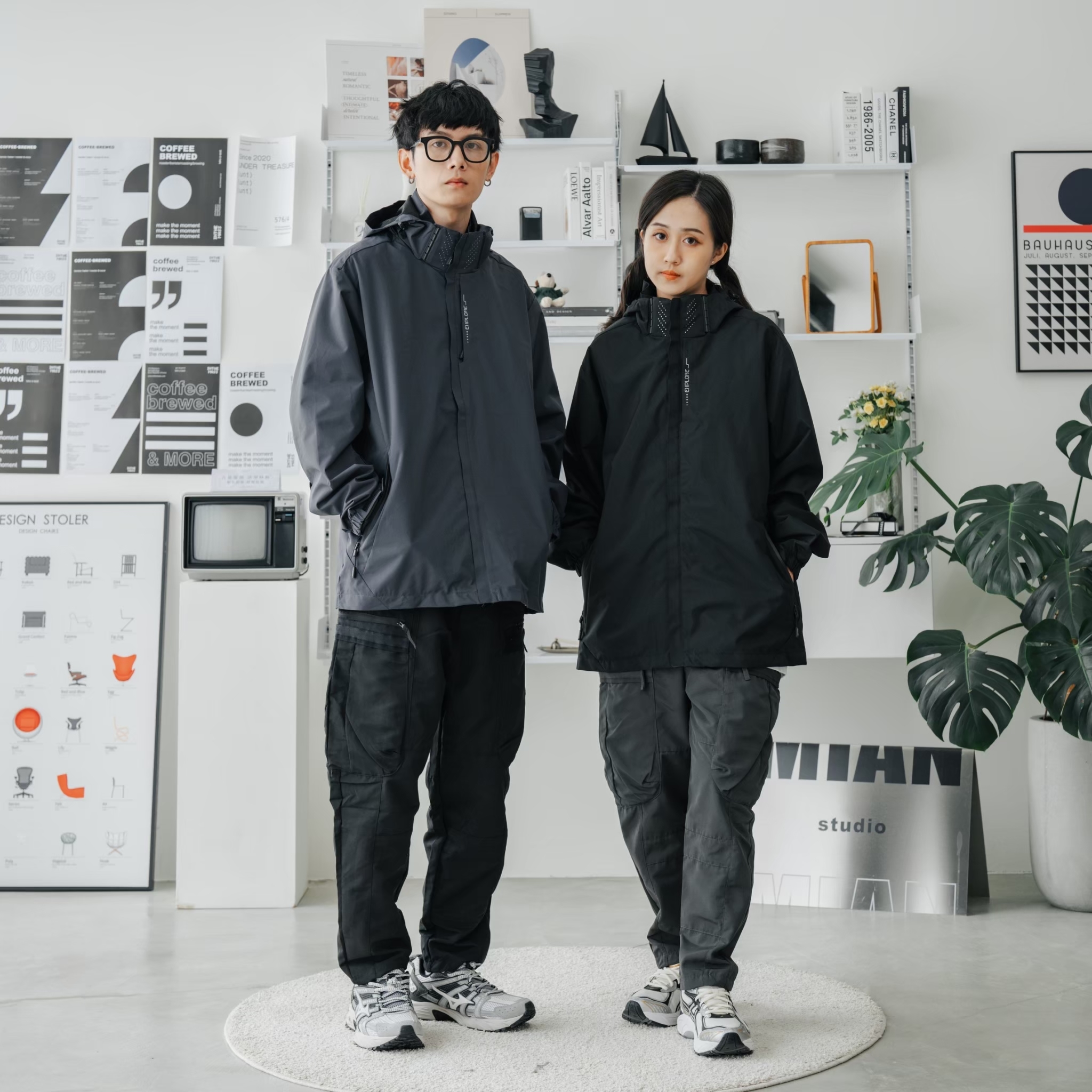 #現貨 SBG  防潑水八口袋立體剪裁工裝長褲 兩色 050