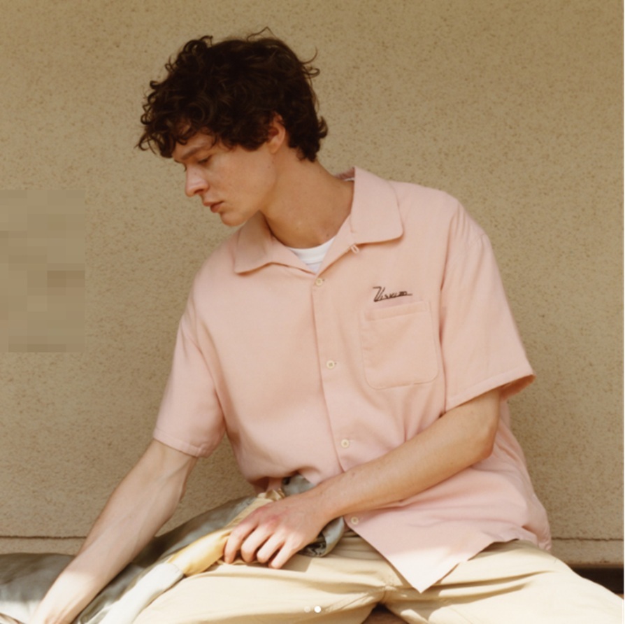 RE-STOCK: VISVIM 2025 S/S GRAYSON DOWN SHIRT S/S *羽絨 - PINK PRE ORDER ITEM (預訂中)