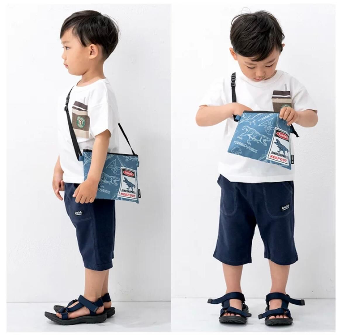 (現貨) 日本直送 恐龍dino 牛仔斜孭袋