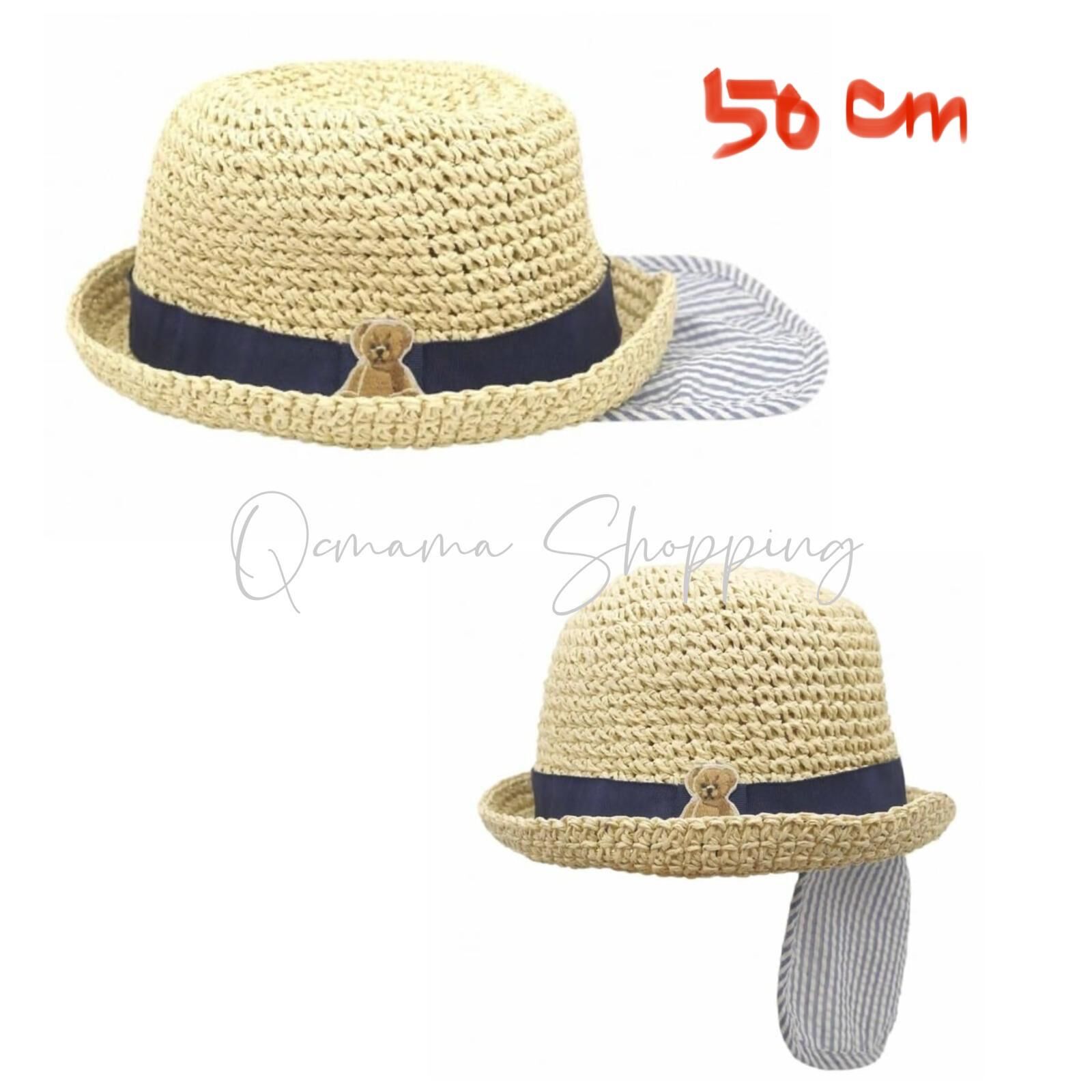 (現貨)🇯🇵 日本直送 Polo Baby 防晒草帽 太陽帽(Size 50cm)