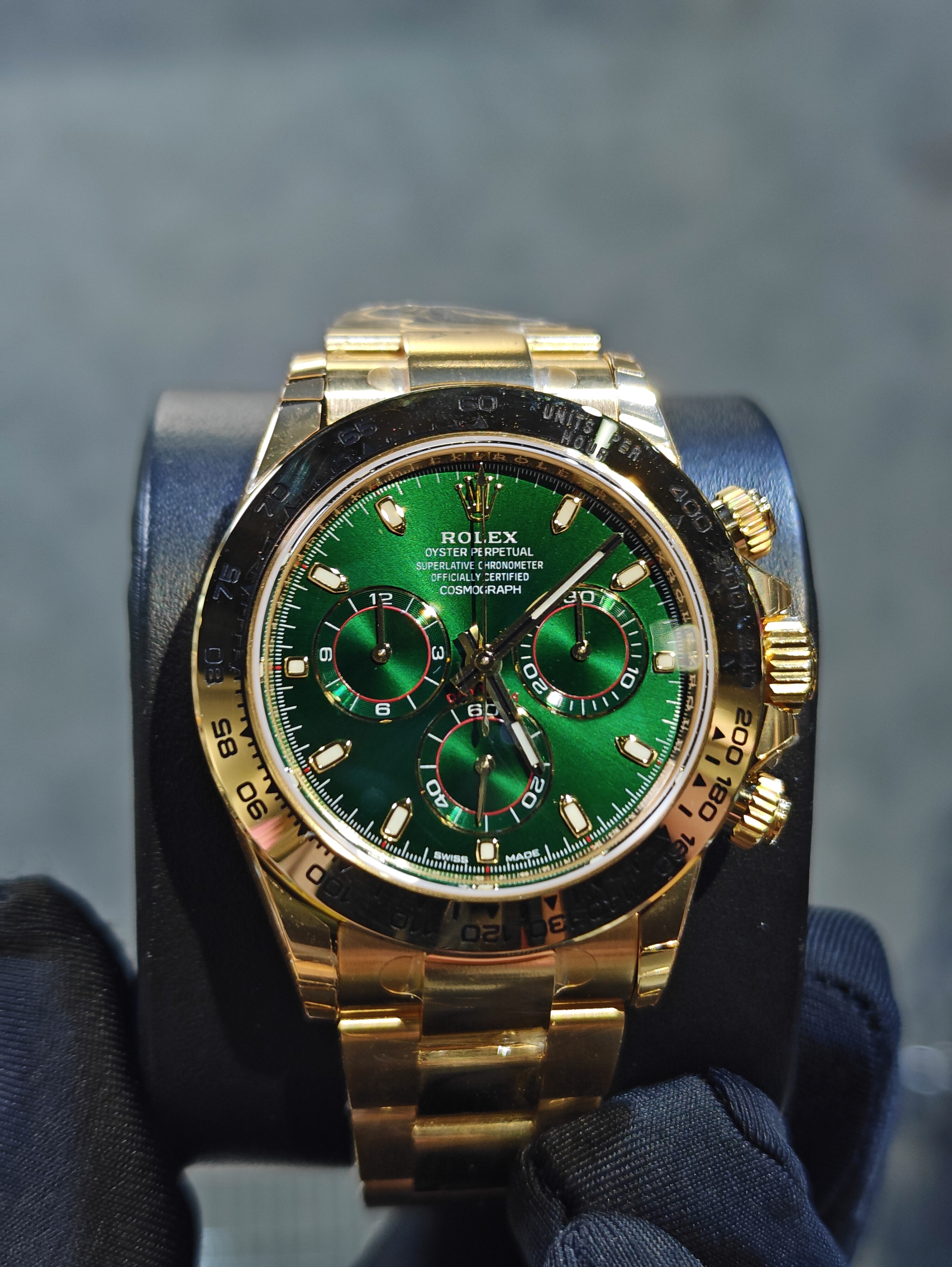 ROLEX 116508 GREEN OYSTER PERPETUAL COSMOGRAPH DAYTONA