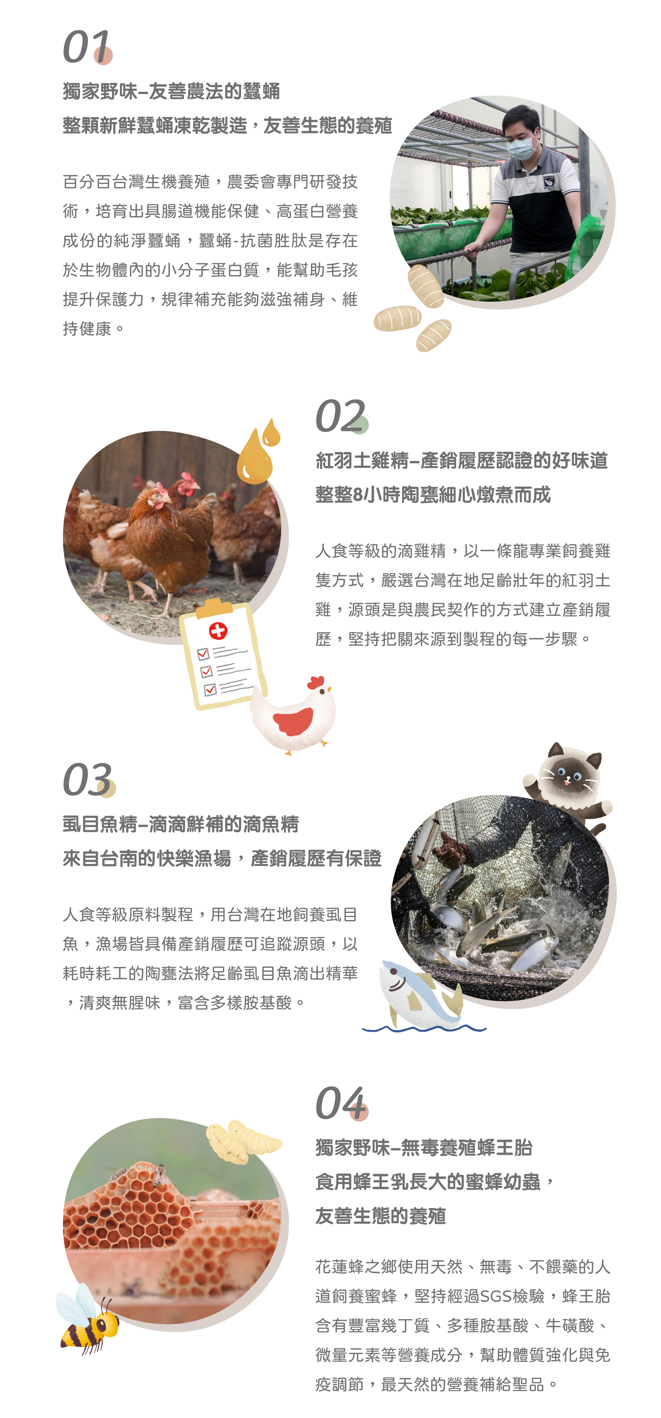 貪貪產品溯源食材