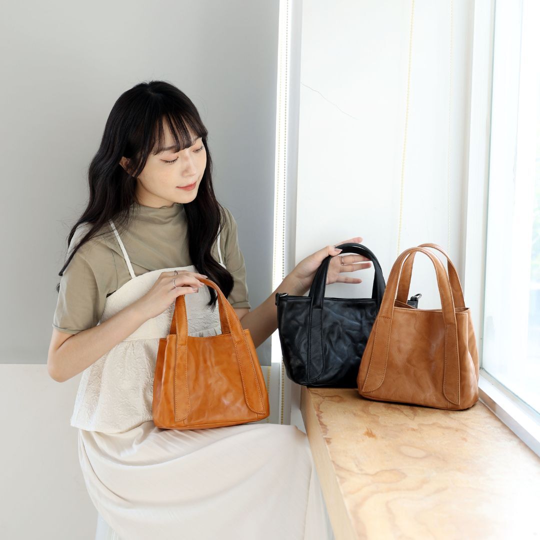 伊萊拉．2way 托特包(真皮女包/輕量無負擔/大容量小包)