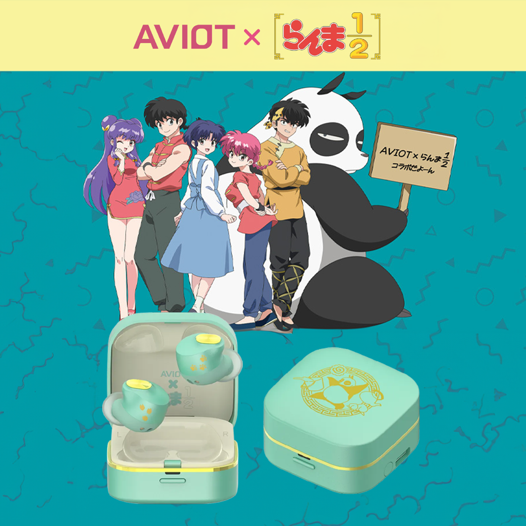 AVIOT TE-Q3-RNM "亂馬1/2" 真無線耳機