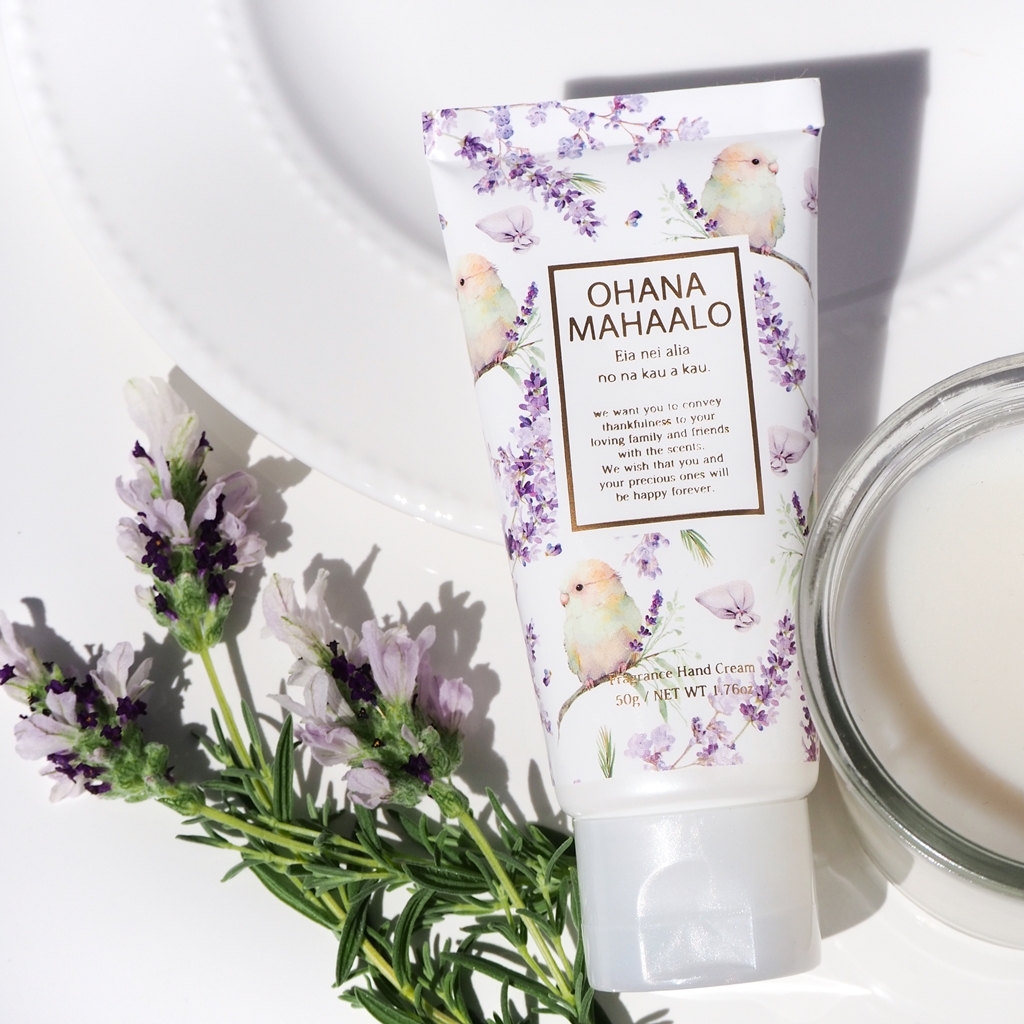OHANA MAHAALO 小羽薰香 潤澤療癒護手霜50g