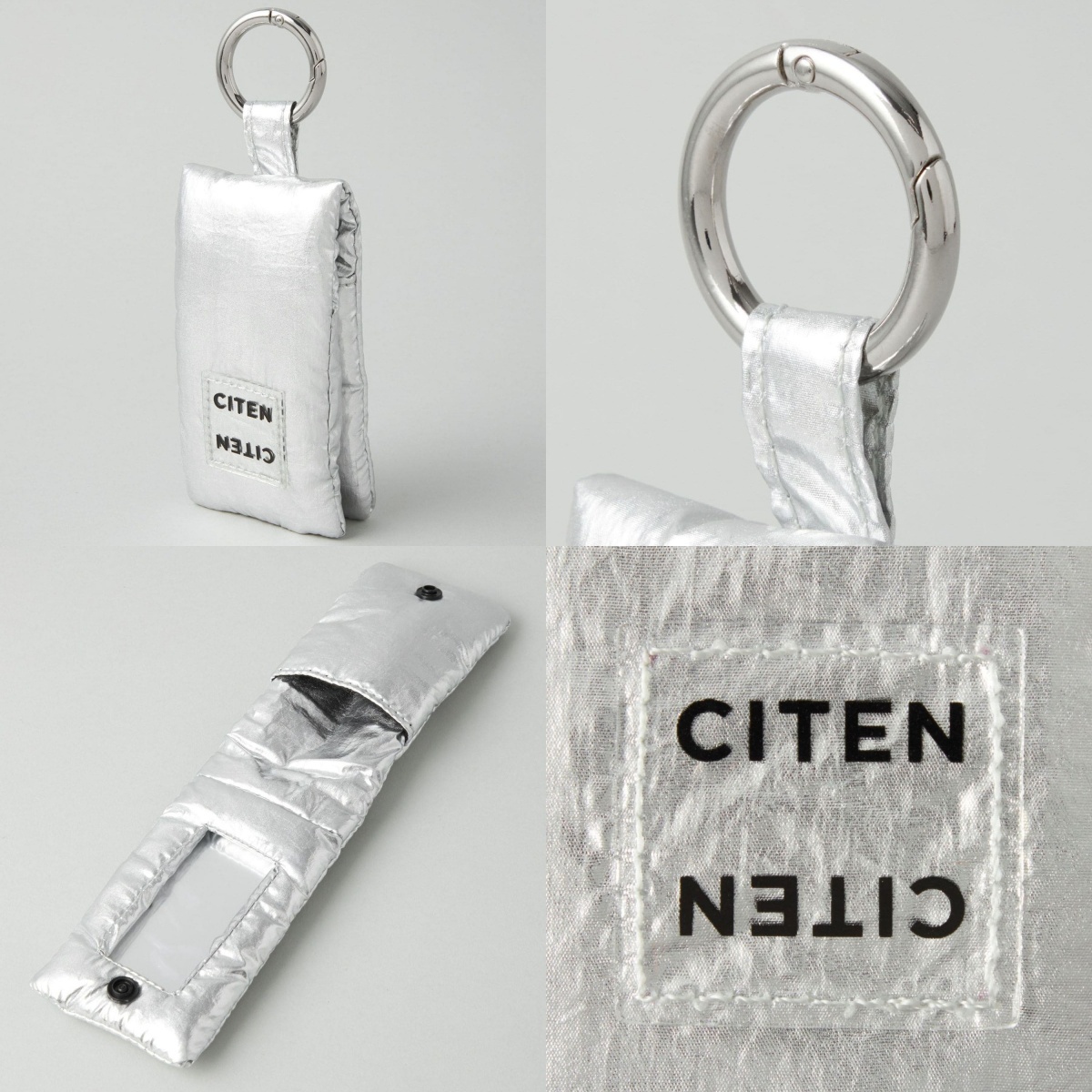 預購┃日本 CITEN 鏡子 唇膏 收納包 鑰匙圈