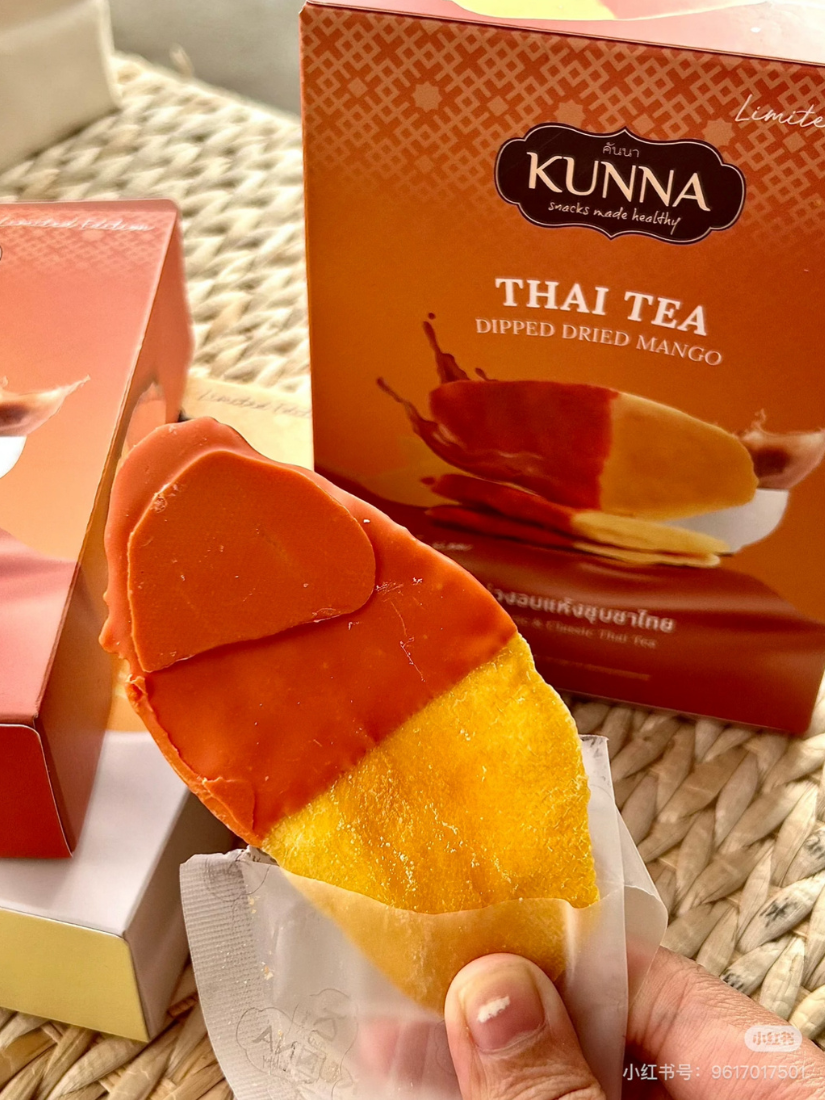 【 泰國連線 】Kunna 泰奶、椰奶、卡布奇諾芒果乾🥭