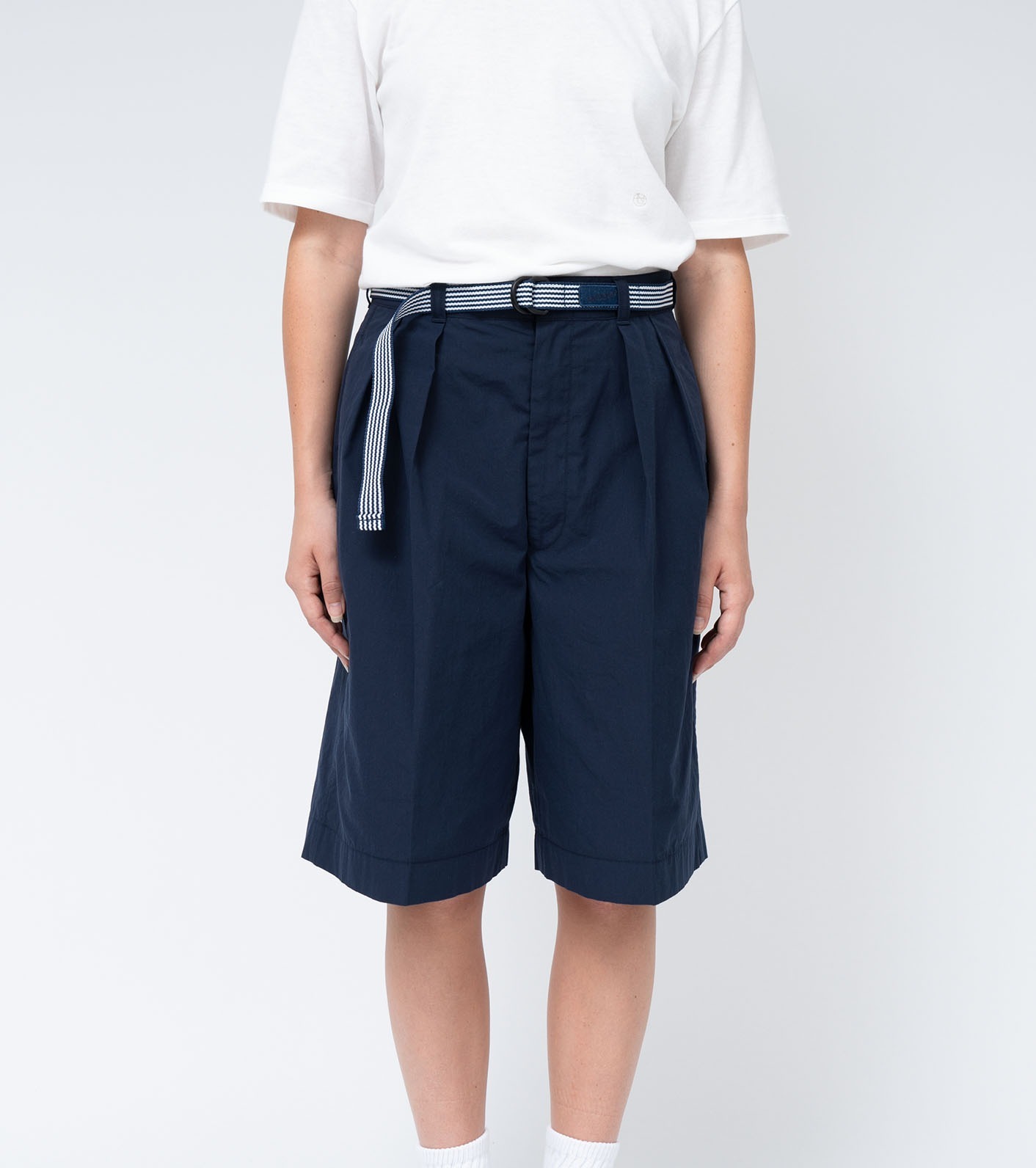 預購┃日本 nanamica Stripe Tech Belt 條紋 雙D扣 織帶 腰帶