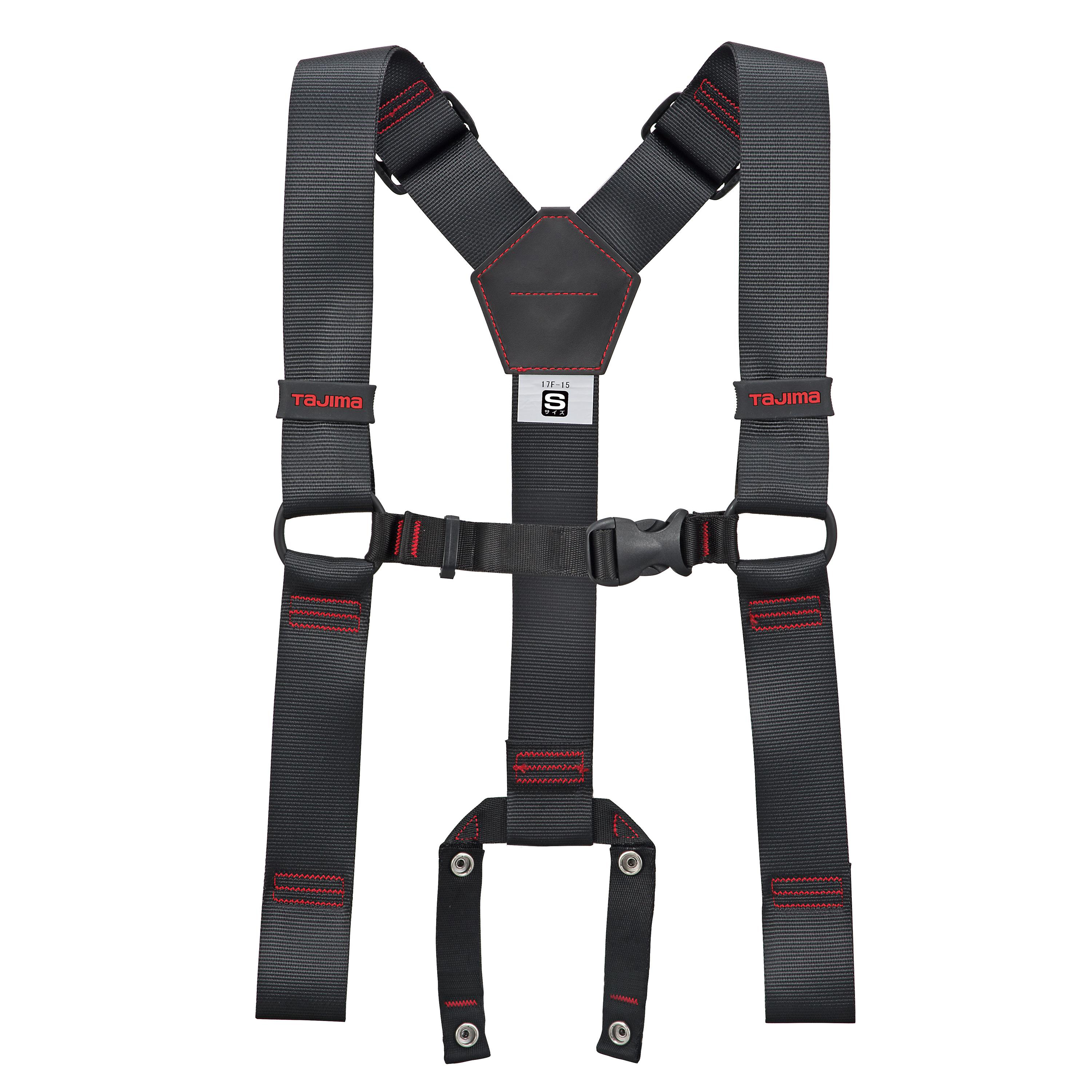 TAJIMA背負式工作吊帶  S  經典黑YPS-BK