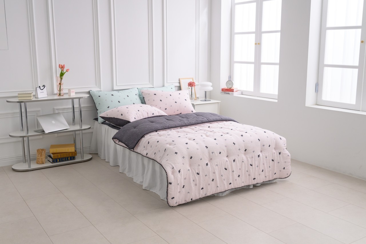 黑貓蝴蝶結四季被