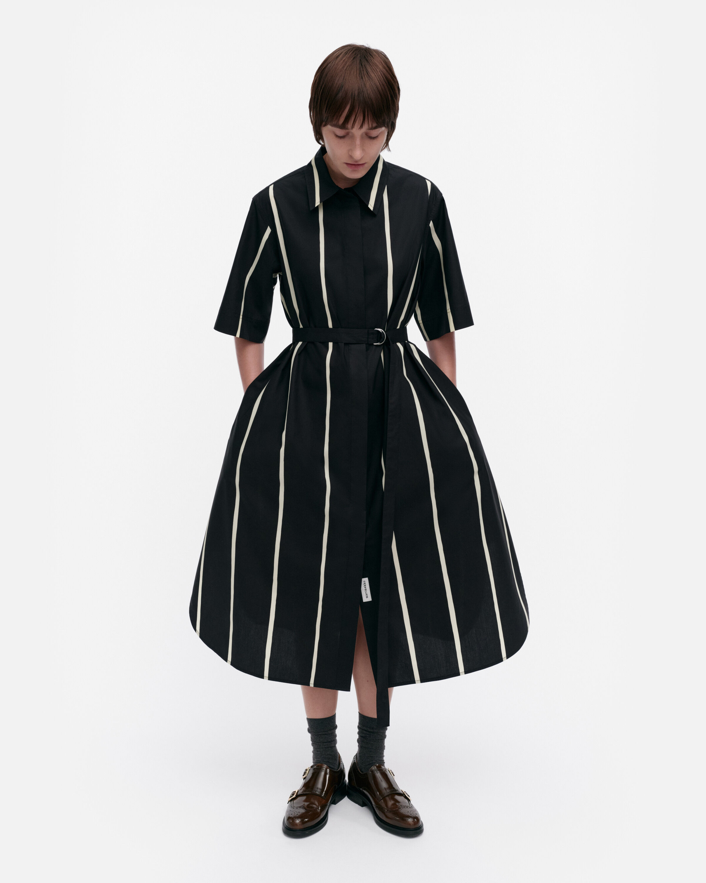 PAPERI PUHVELI 條紋洋裝