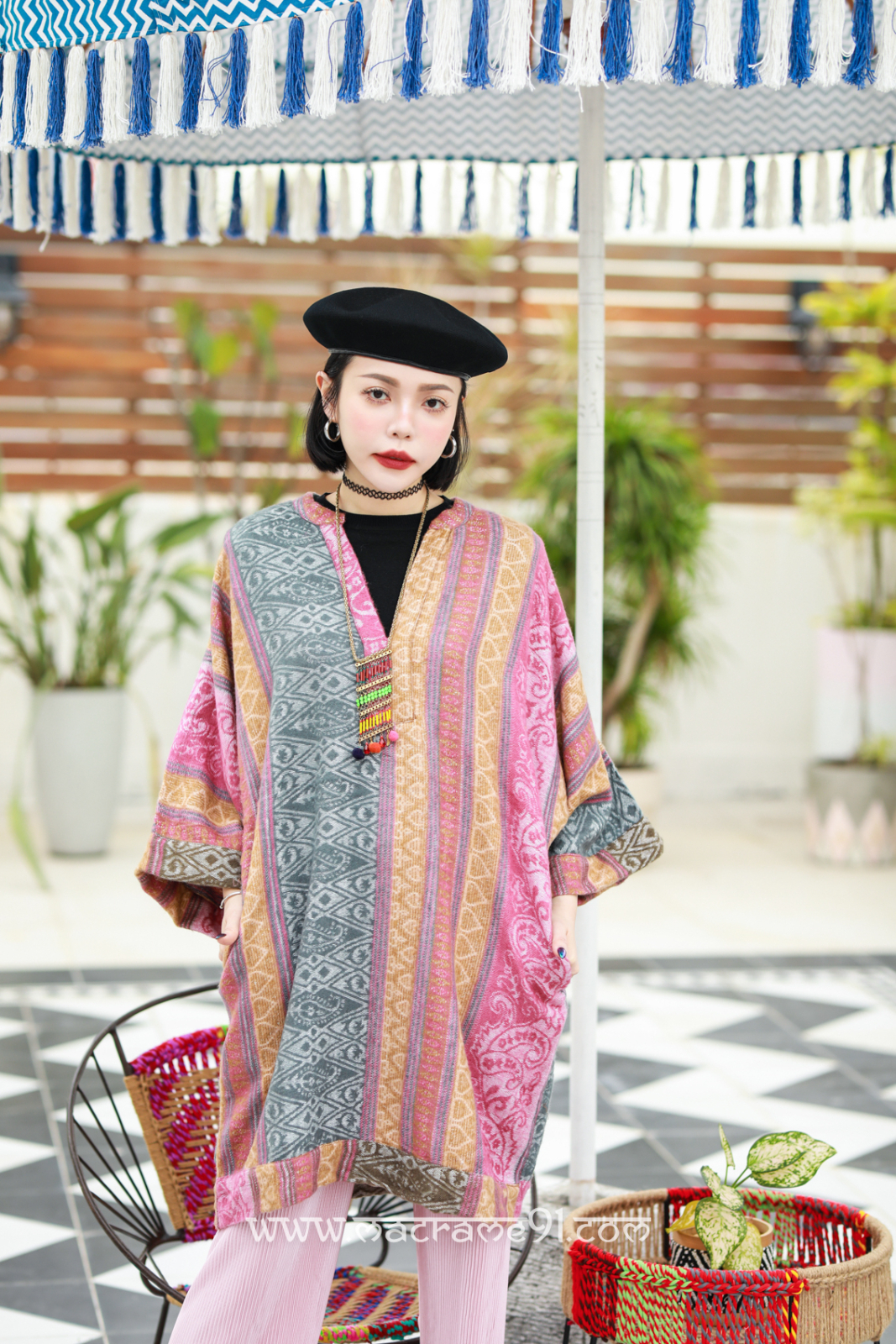 MACRAME 連身裙 - M3215HS (0103)