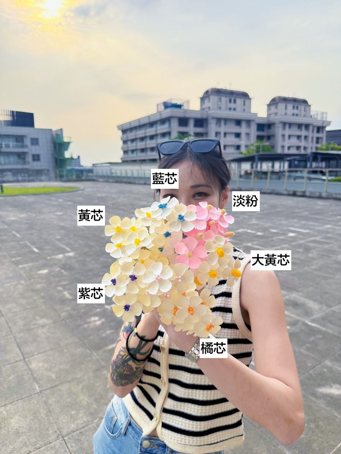 乾燥手工紫羅蘭花