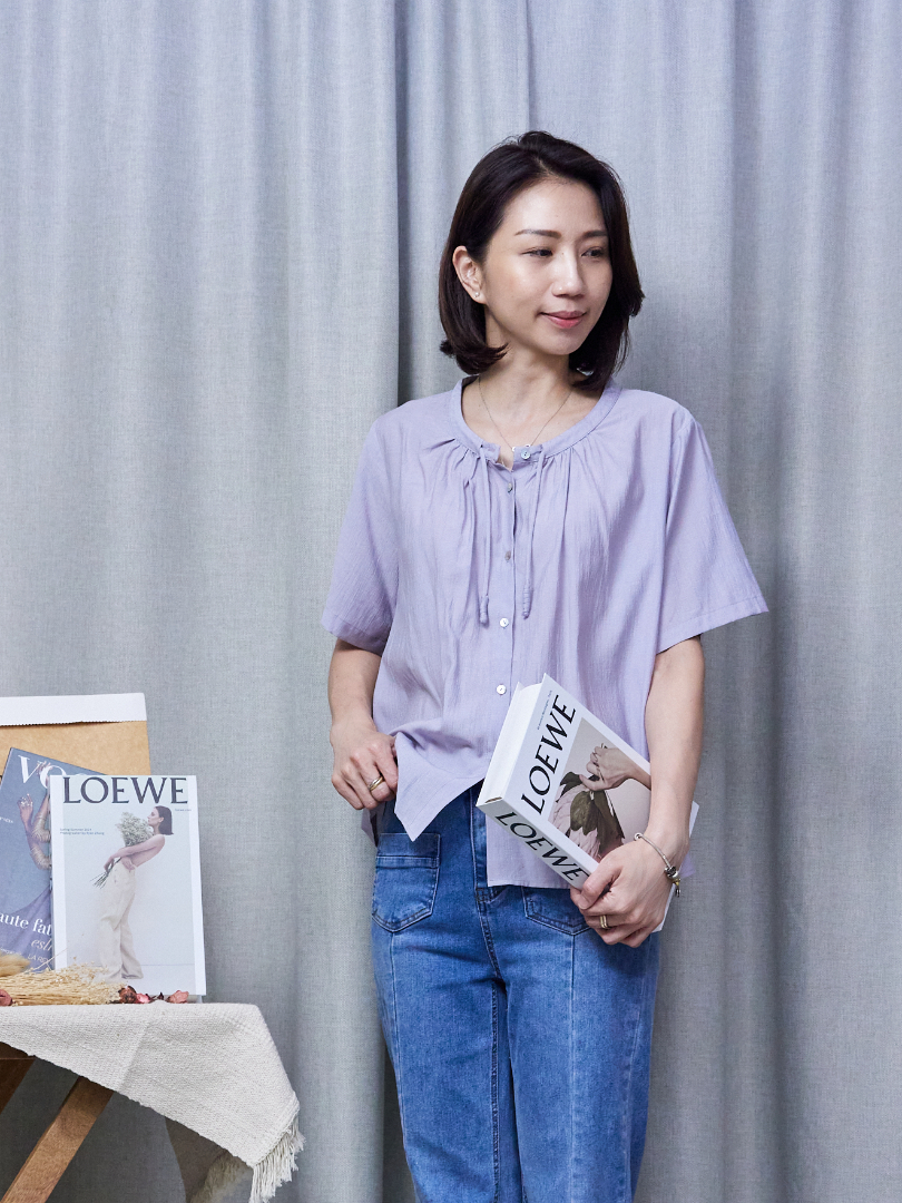 簡約，不等於平凡｜文青感上衣穿出自在步調