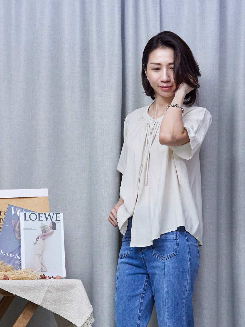 簡約，不等於平凡｜文青感上衣穿出自在步調