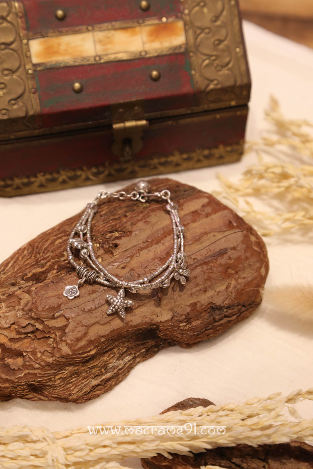 Macrame S925銀手鍊 - MACE0107 (0216)