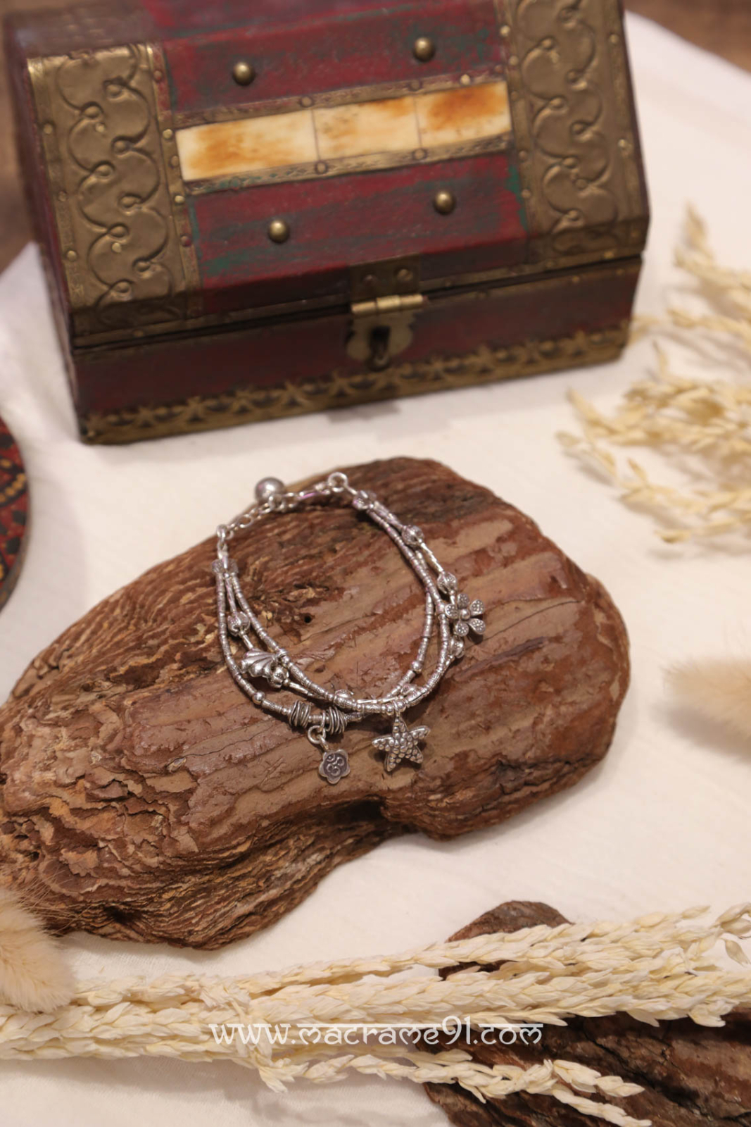 Macrame S925銀手鍊 - MACE0107 (0216)