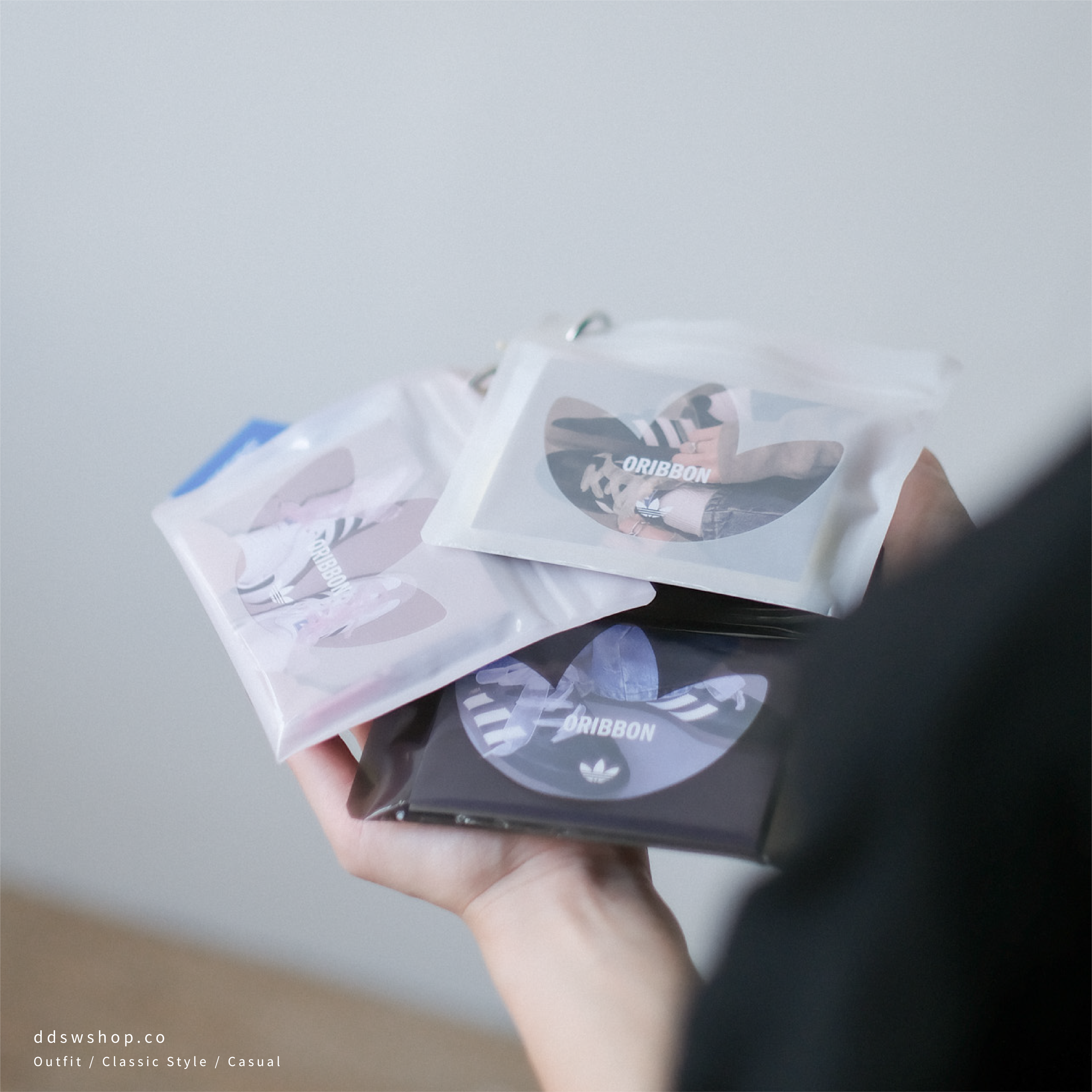 "代購" adidas ORIBBON 紗質緞帶 三葉草logo 鞋帶組 兩副一組 日本限定