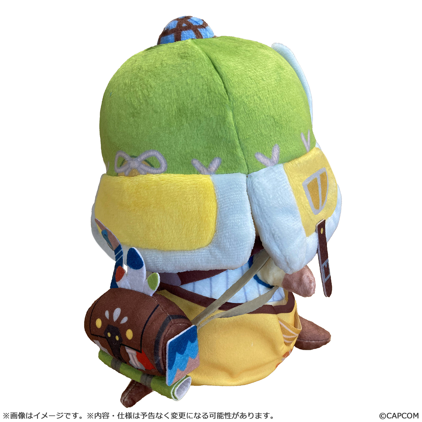 "Monster Hunter Wilds" Deformed Plush Palico