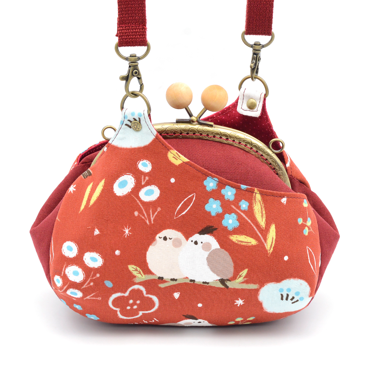 16.5公分弧形口金肩背斜背包【成品包】