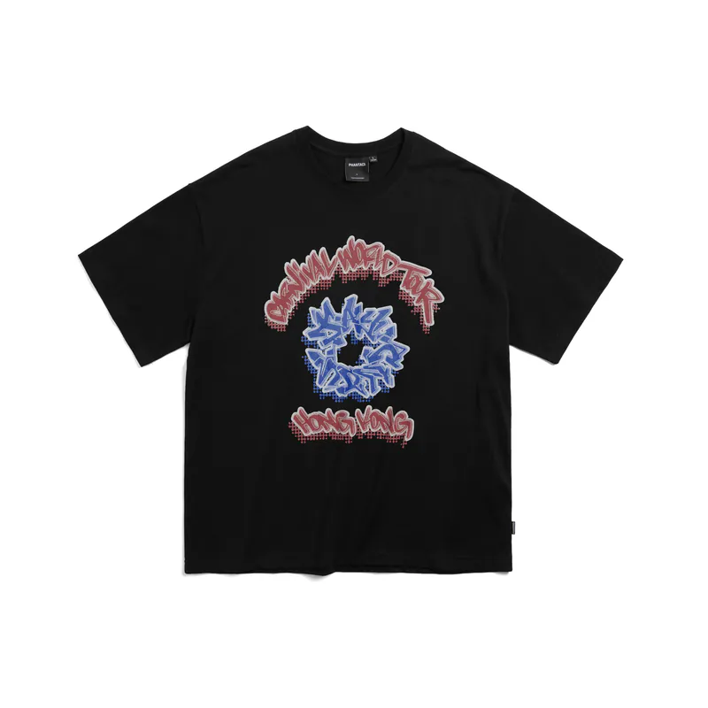 PHANTACI X STASH HK Limited Tee 01 限量版 短袖T恤 PH25S-ST200BK