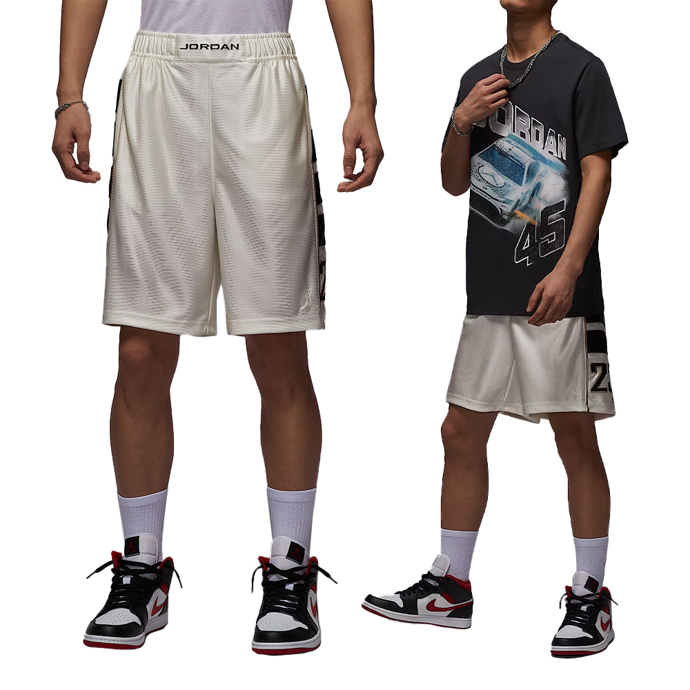 Nike AS M J BRK Cat Scratch Short 男款 米色 喬丹 球褲 短褲 HV0561-133