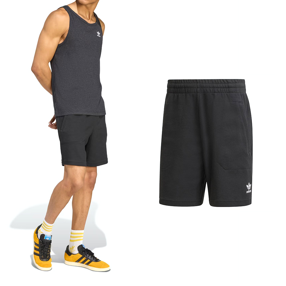 Adidas ESS W SHO 男款 黑色 愛迪達 三葉草 亞規 籃球 運動 休閒 短褲 KA7764