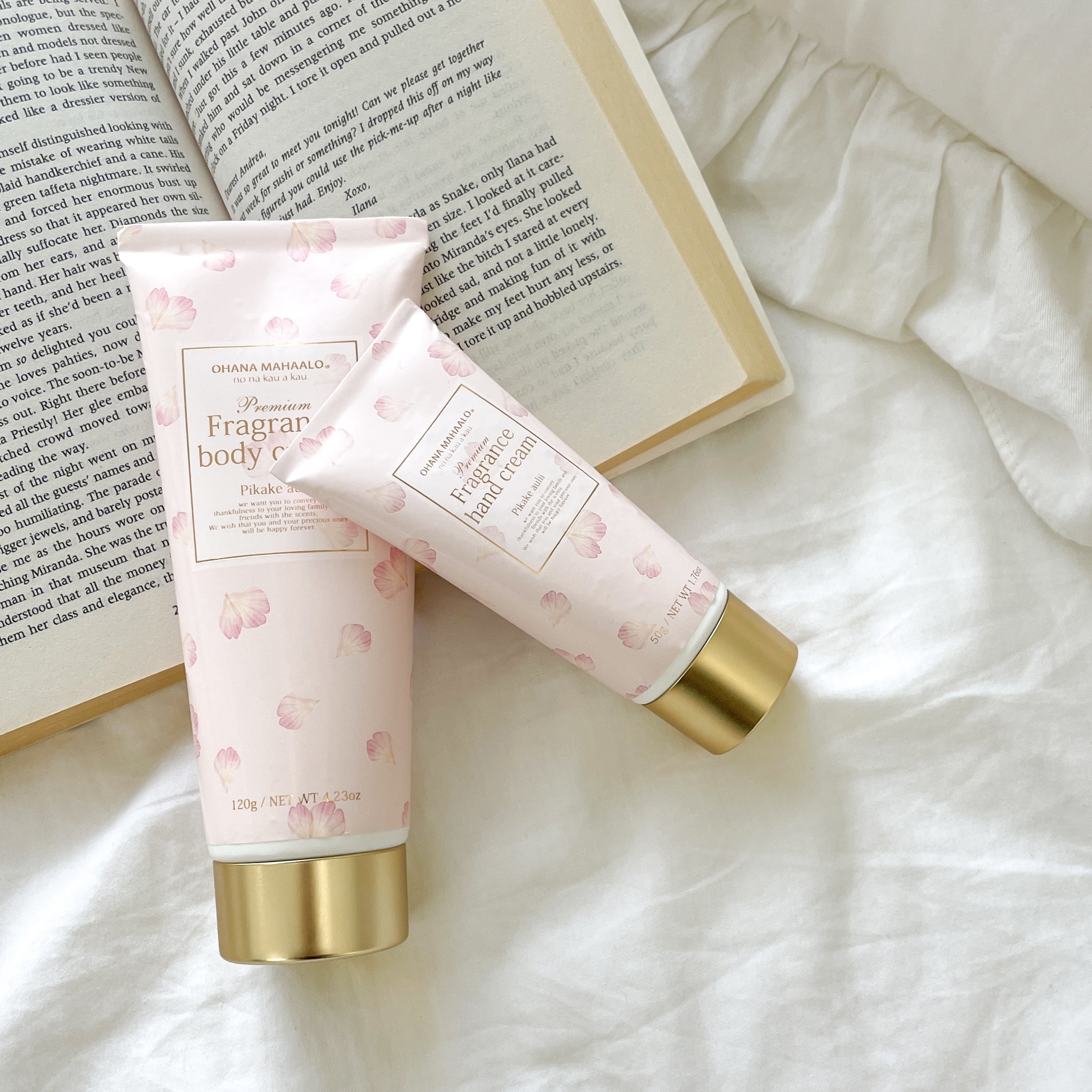 OHANA MAHAALO 愛戀茉莉 金緻護手霜50g