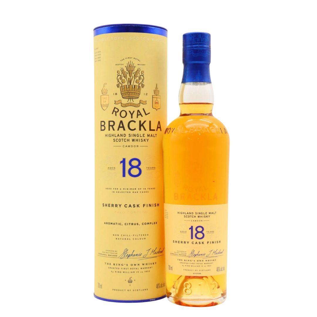 Royal Brackla 18 Year Old Sherry Cask Finish Single Malt Scotch Whisky (700ml 鐵盒裝)