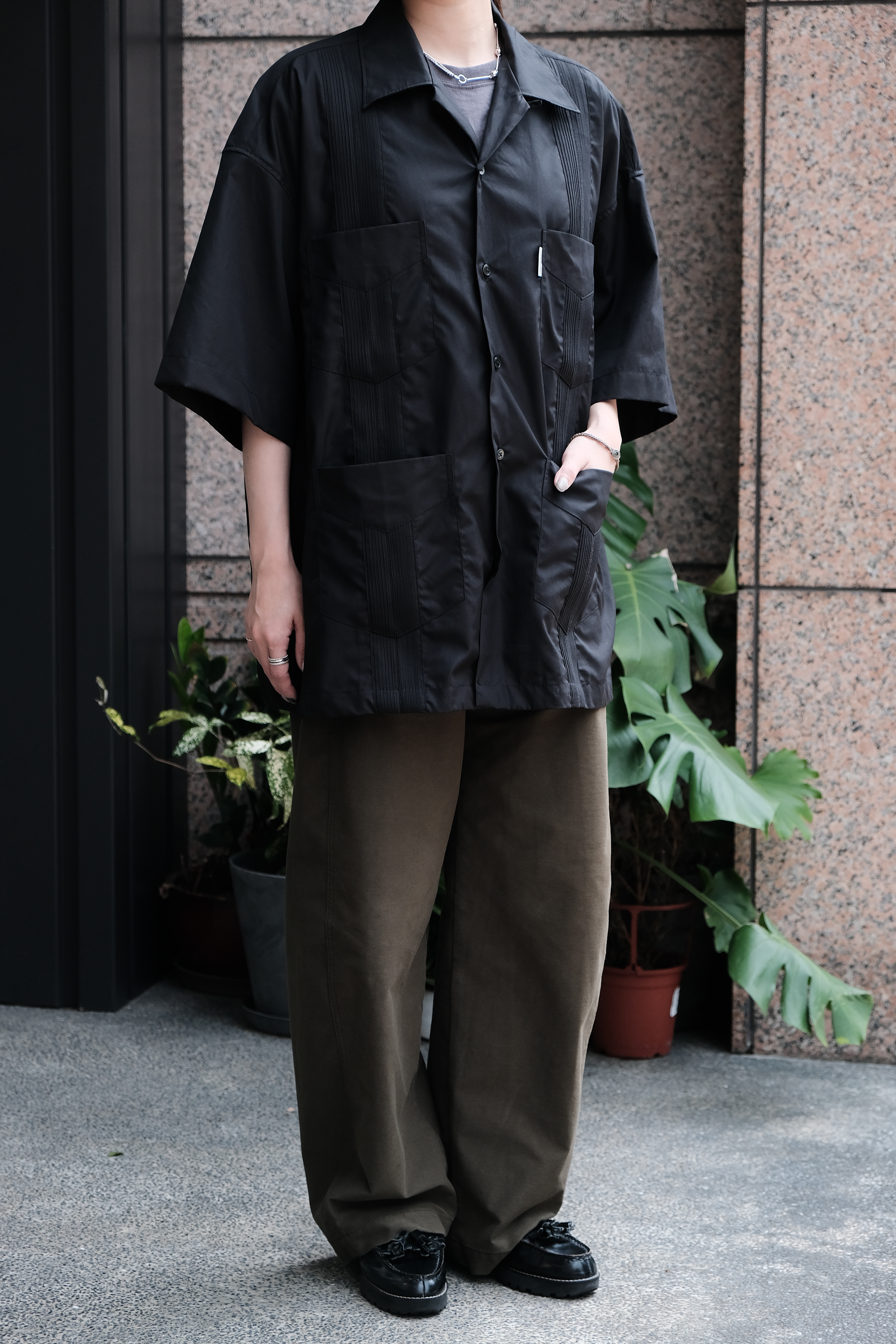 COOTIE PRODUCTIONS - 120/2 Typewriter Cuba S/S Shirt /