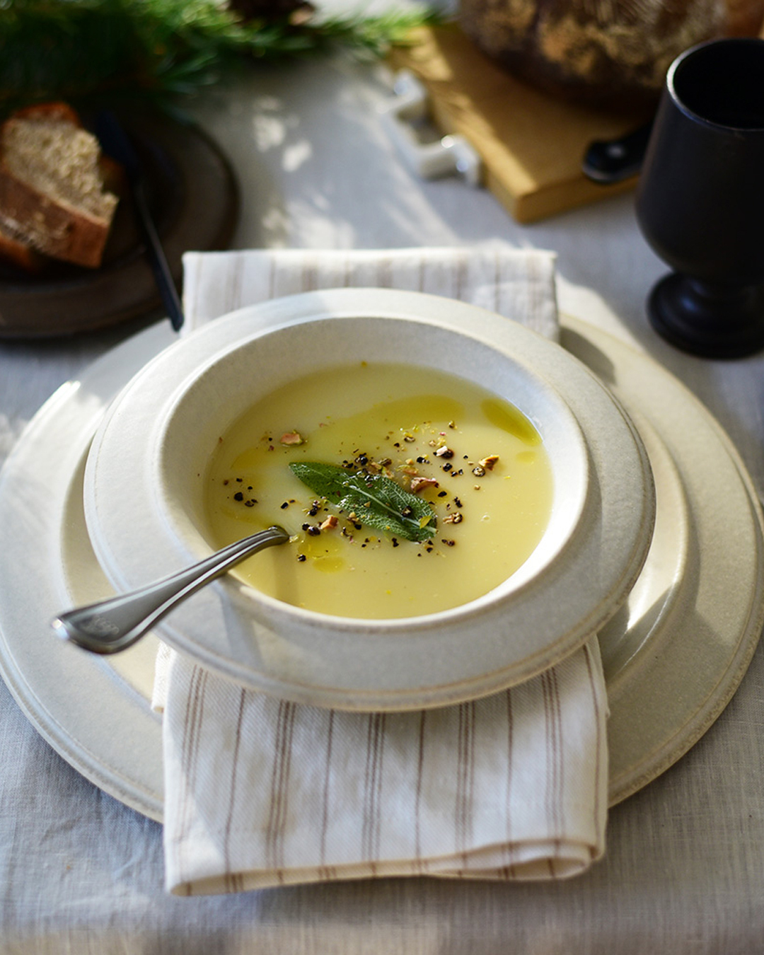 Orte 蔬園碗 195湯碗 灰白 | sobokai