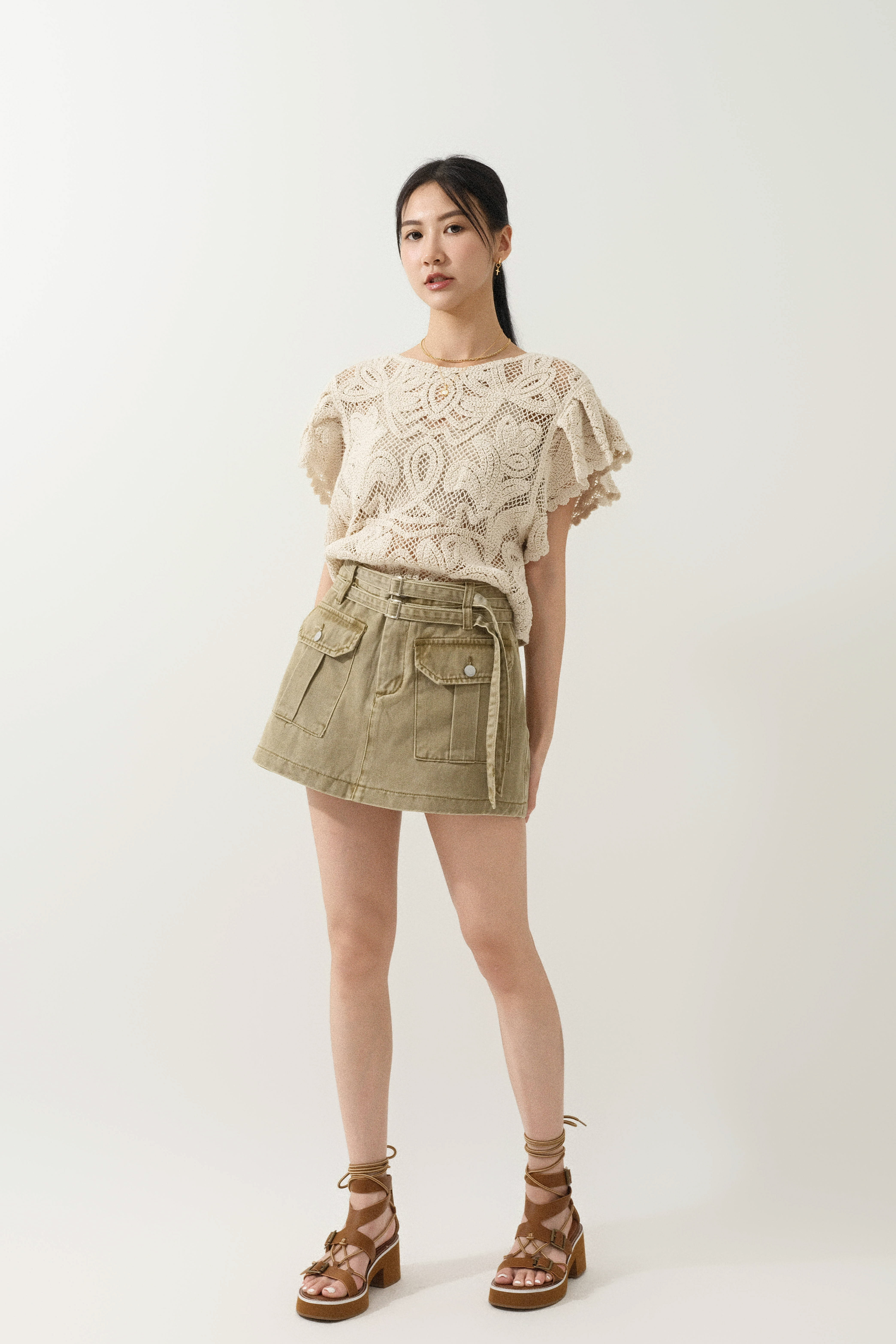 SS25_0276（上衣＋半截裙褲）