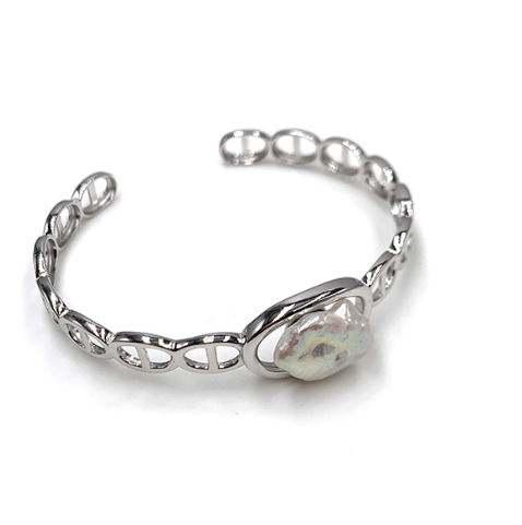 【現貨】LL061047 銀鍍白金配件+巴羅克珍珠 (SPB1420001)