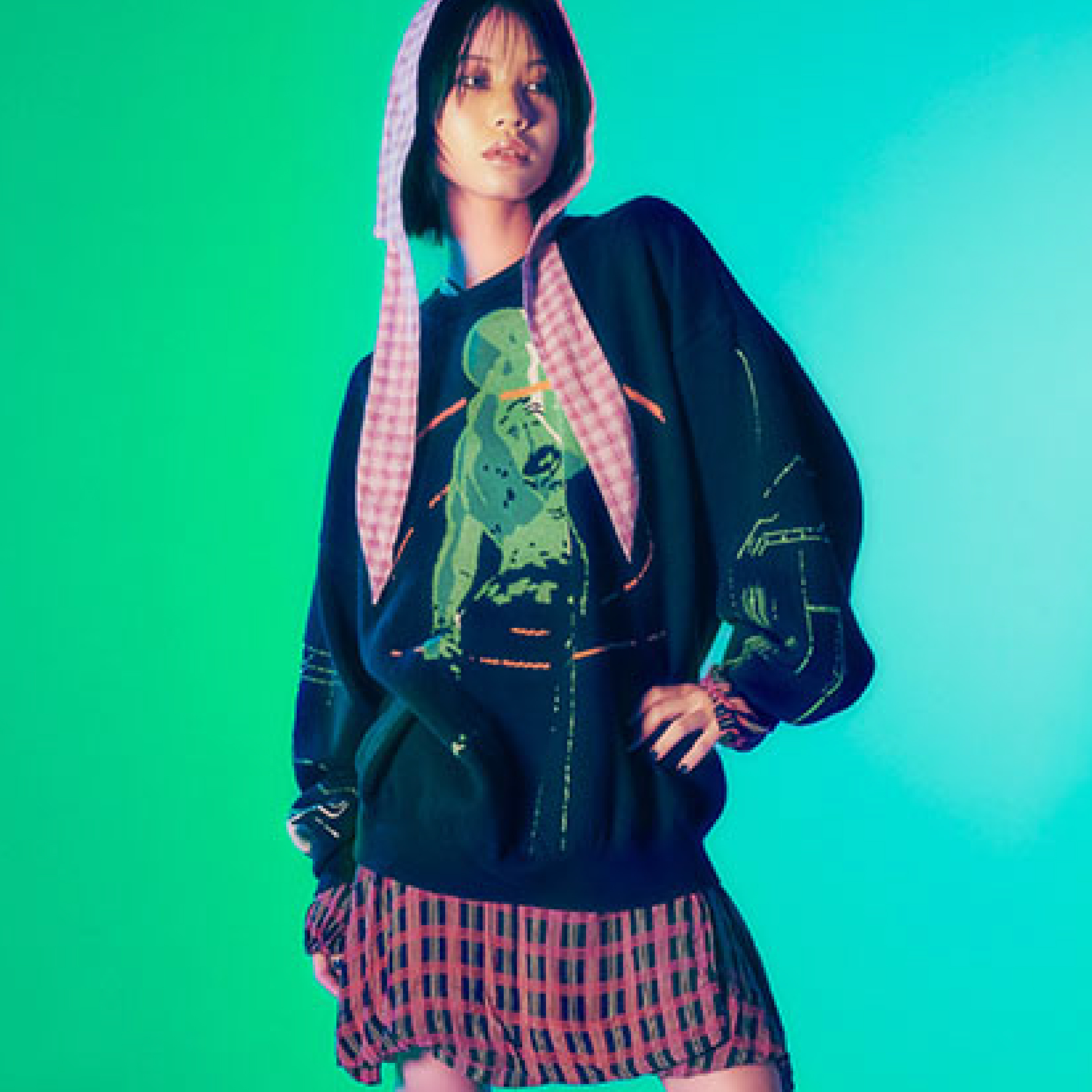 F-LAGSTUF-F "GHOST IN THE SHELL" Sweater