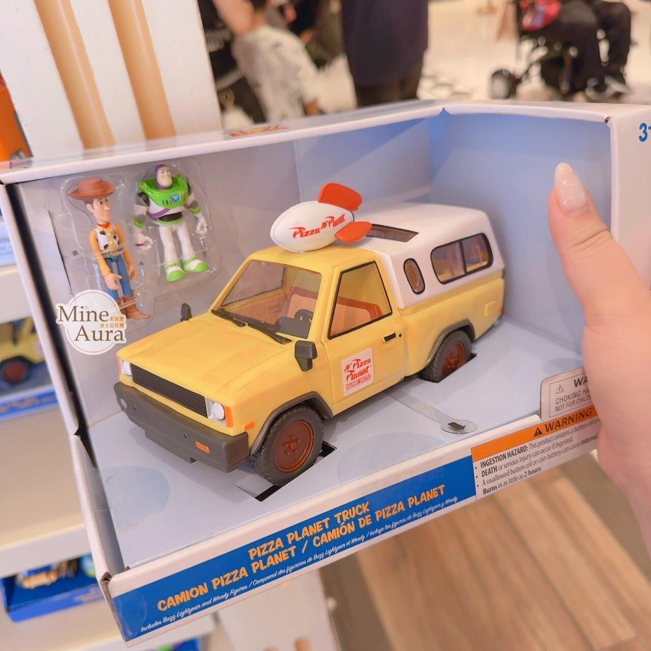 玩具總動員 Toy Story 披薩車 發聲玩具 面具 公仔 模型 -香港迪士尼樂園