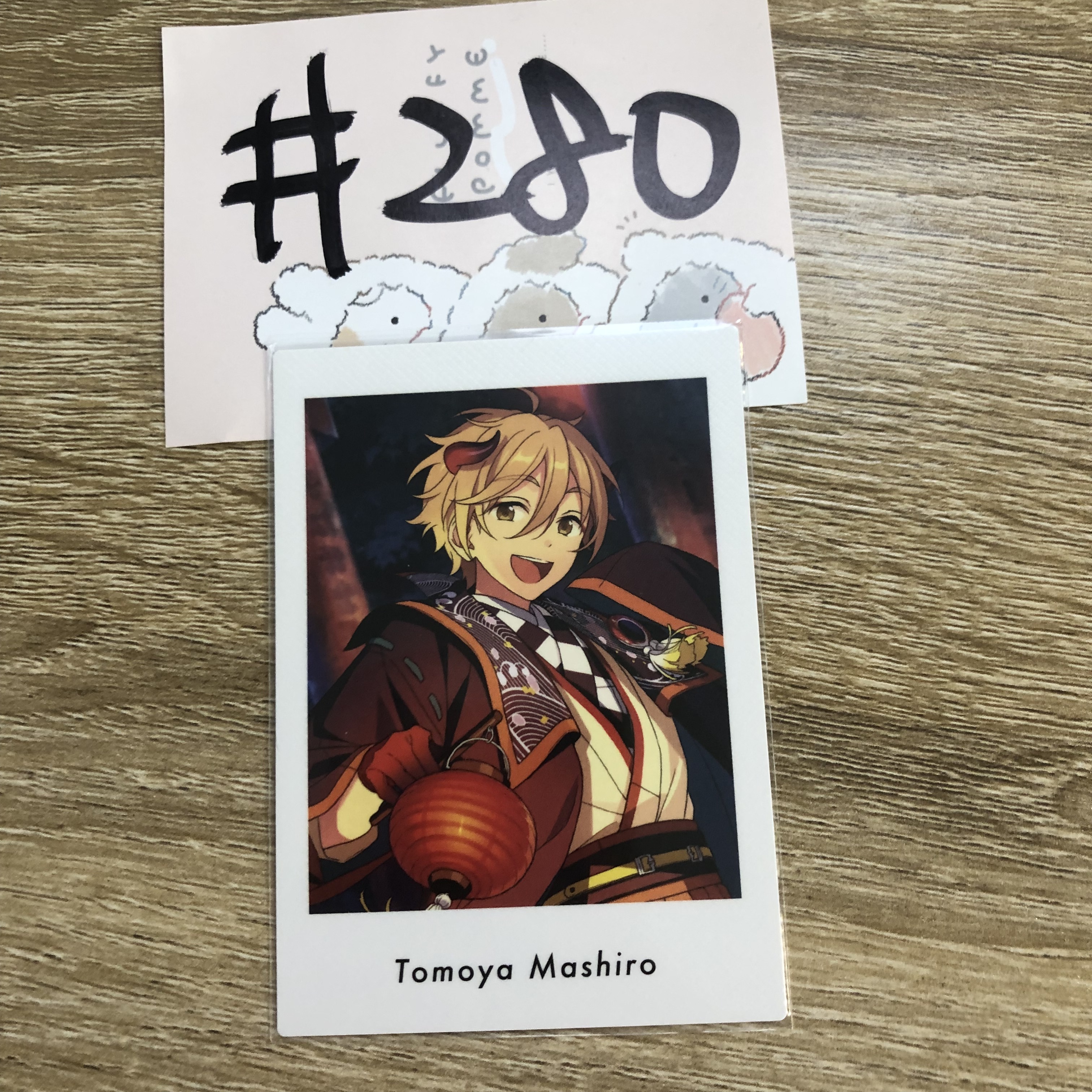 ES 友也  拍立得#280