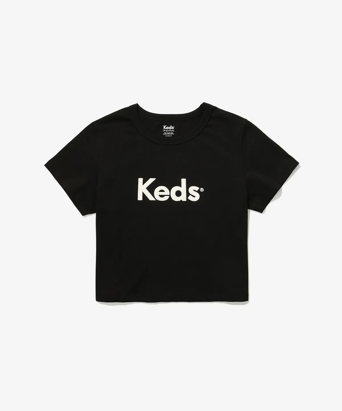 KEDS LOGO CROP T-SHIRT