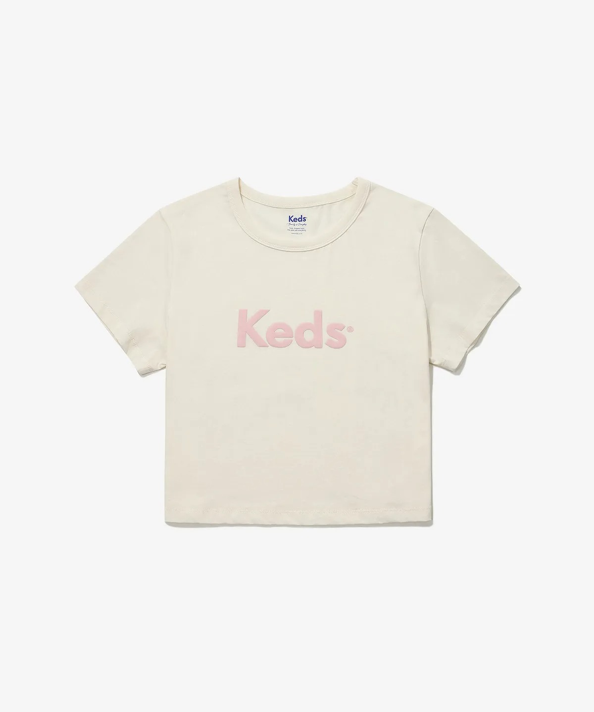 KEDS LOGO CROP T-SHIRT