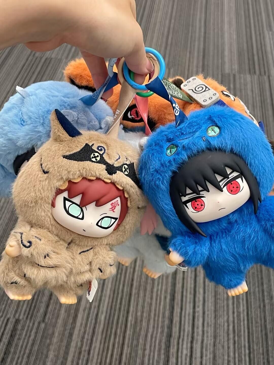 火影忍者 正版授權 疾風傳 萌獸派對系列盲盒6+1款 搪膠 毛絨 掛飾 佐助 小櫻 鳴人(任買兩件711免運)/預購