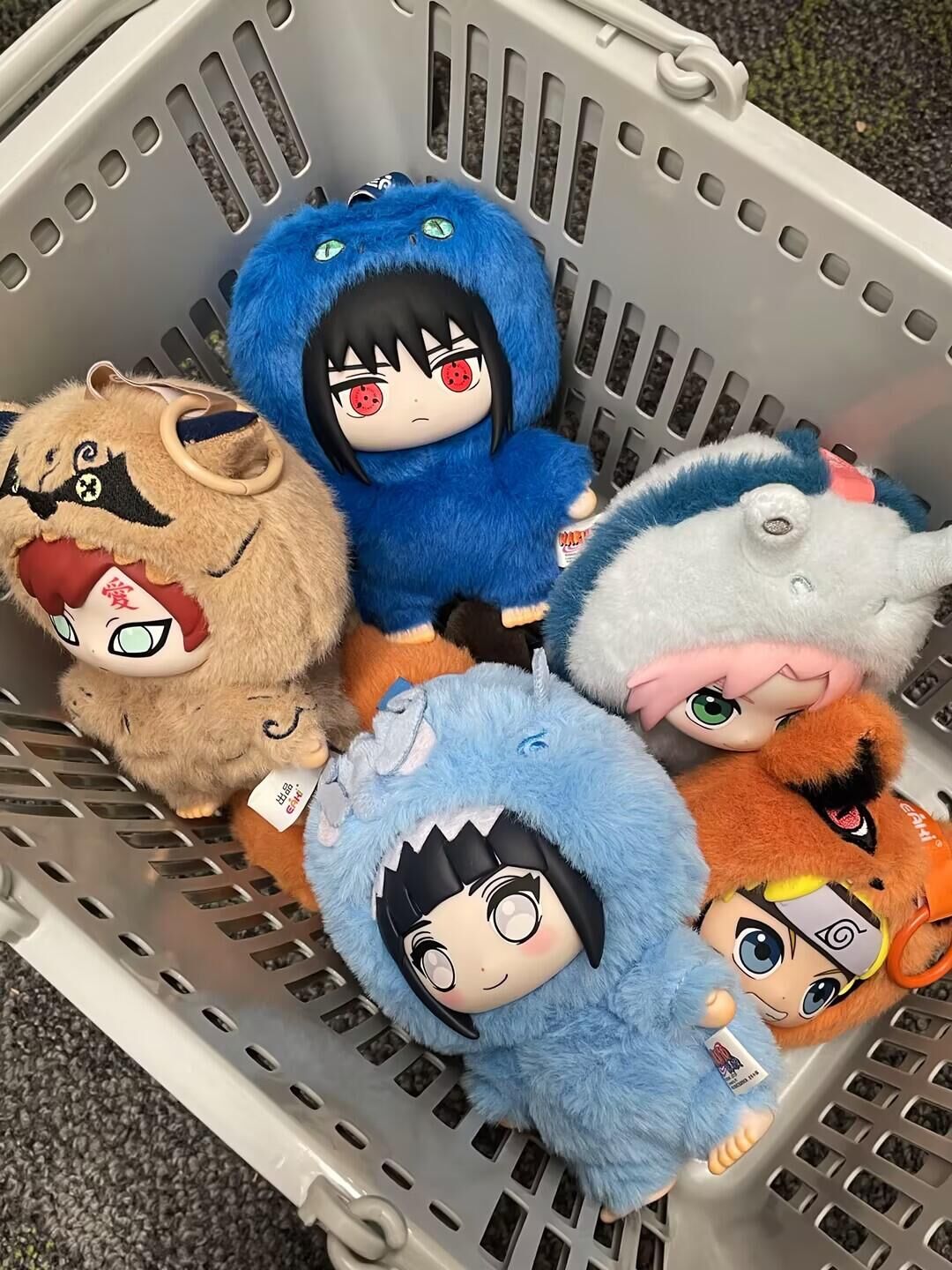 火影忍者 正版授權 疾風傳 萌獸派對系列盲盒6+1款 搪膠 毛絨 掛飾 佐助 小櫻 鳴人(任買兩件711免運)/預購