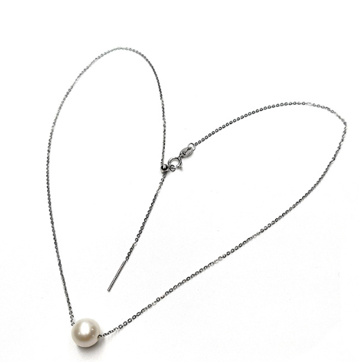 【現貨】LL061075 銀鍍白金配件+淡水珍珠 (SPN0180001)