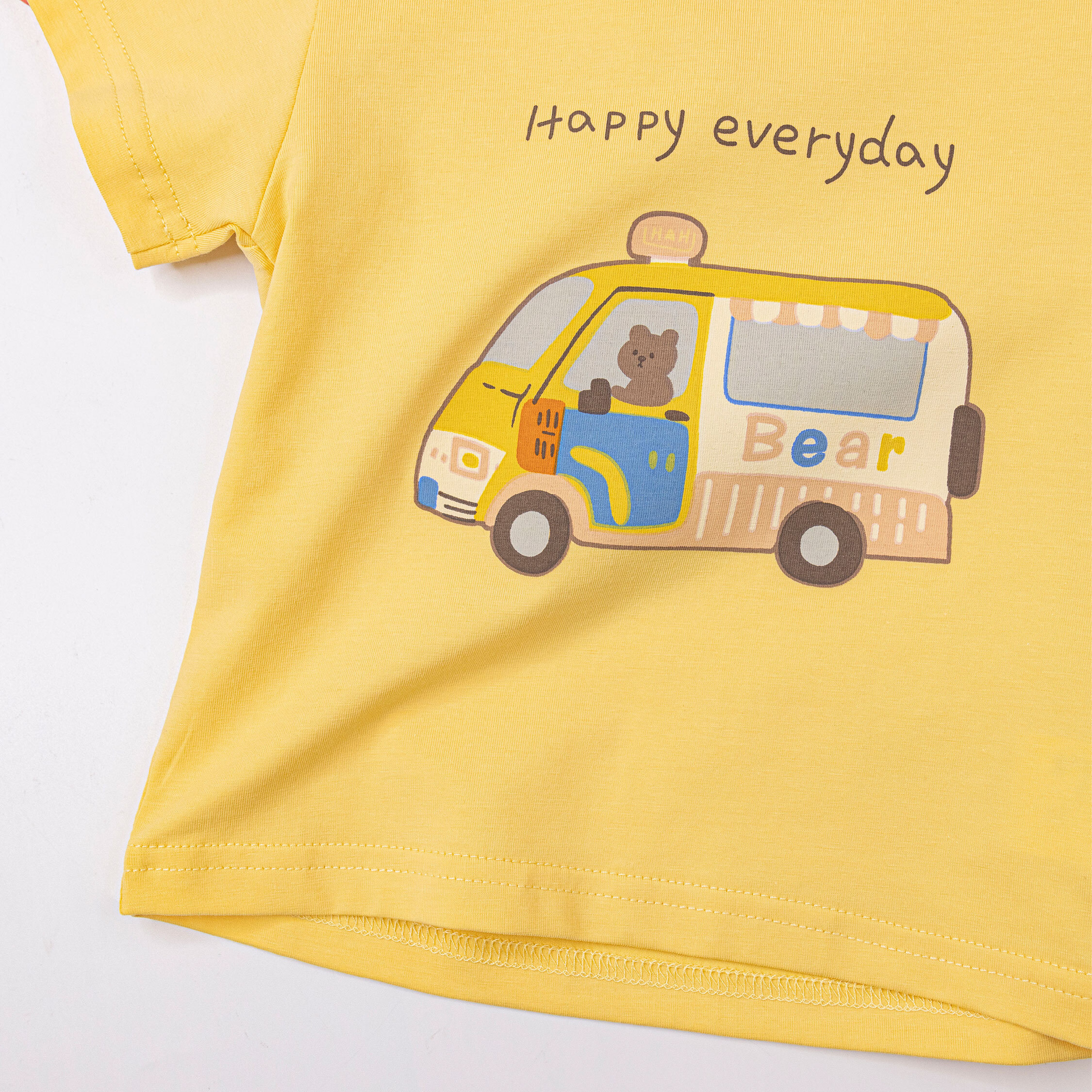 童趣熊熊開麵包車上衣 (H50422)